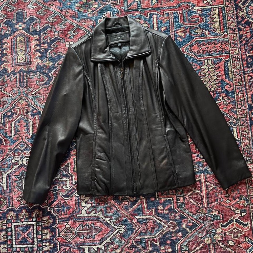 Leather jacket Large